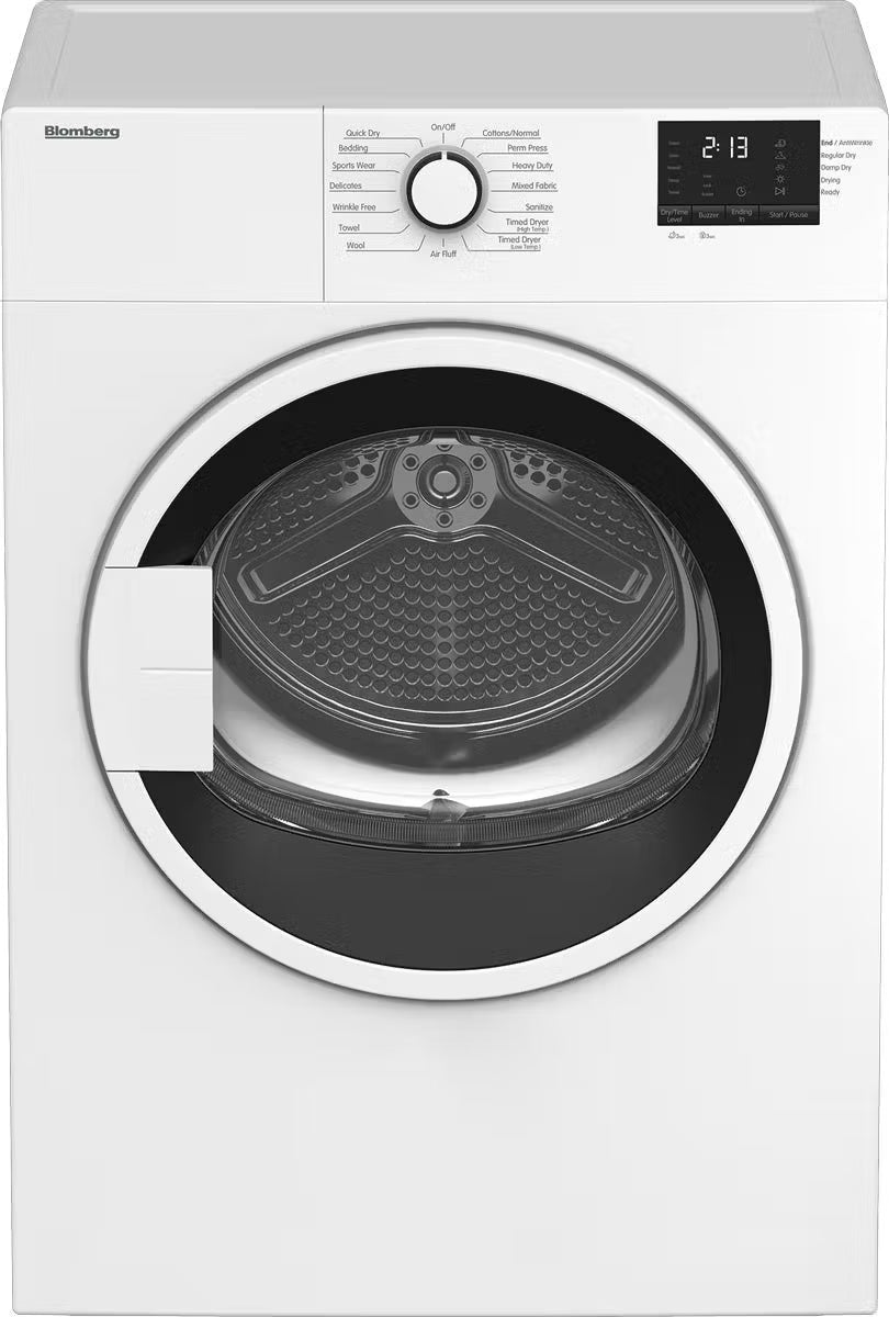 Blomberg 24" Front Load Washer & Electric Dryer Set - White, Compact Laundry Pair