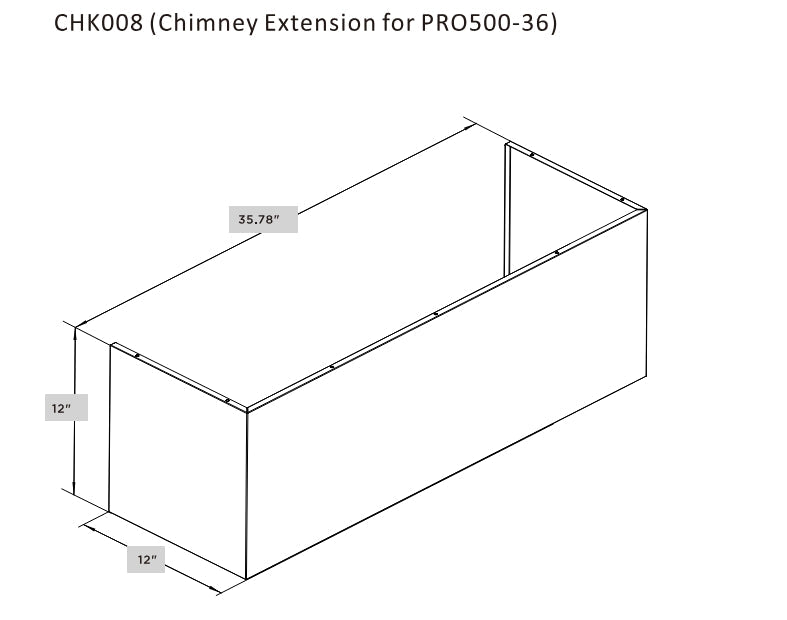 Hauslane Chimney Extension - CHK007