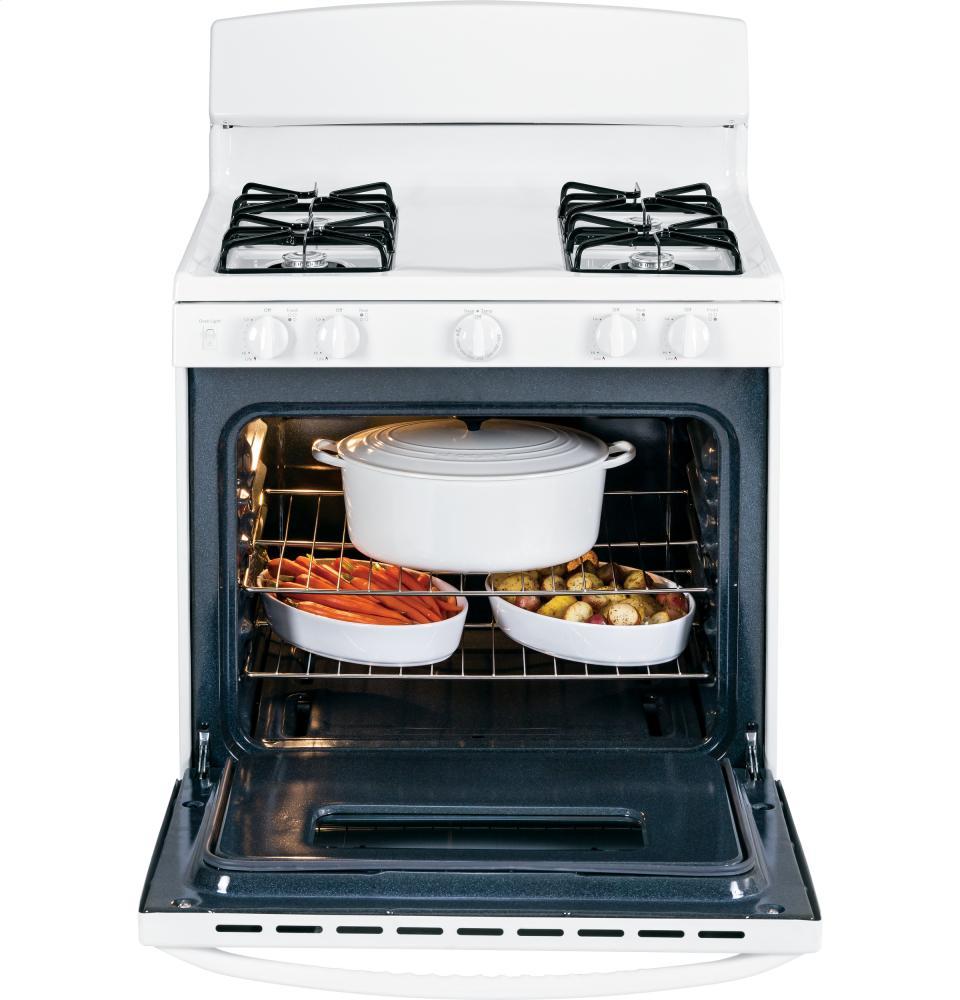 GE® 30" Free-Standing Gas Range