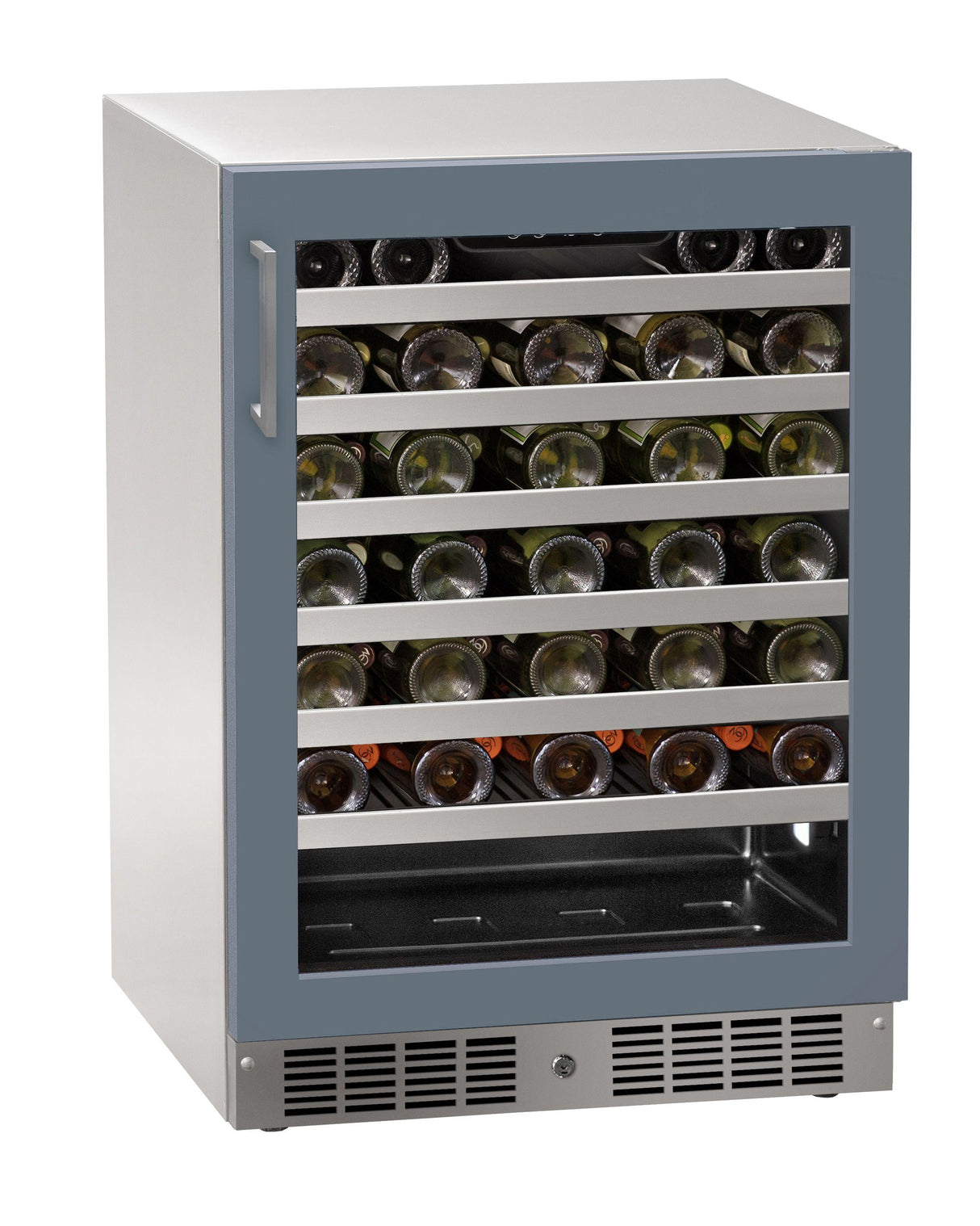 24 inch Wine Refrigerator with Door Style - Panel Ready Frame Glass