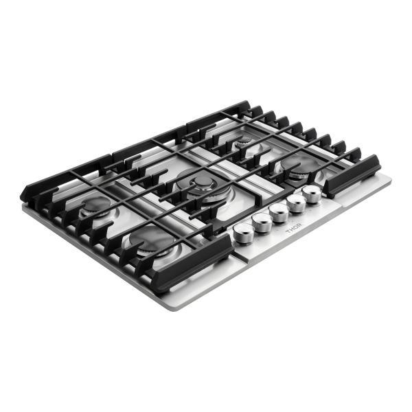 Thor Kitchen - 30 in. Gas Cooktop in Stainless Steel with 5 Burners