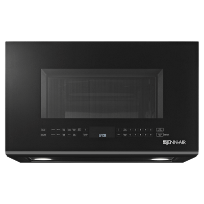 Black Floating Glass 30" Over the-Range Microwave Oven