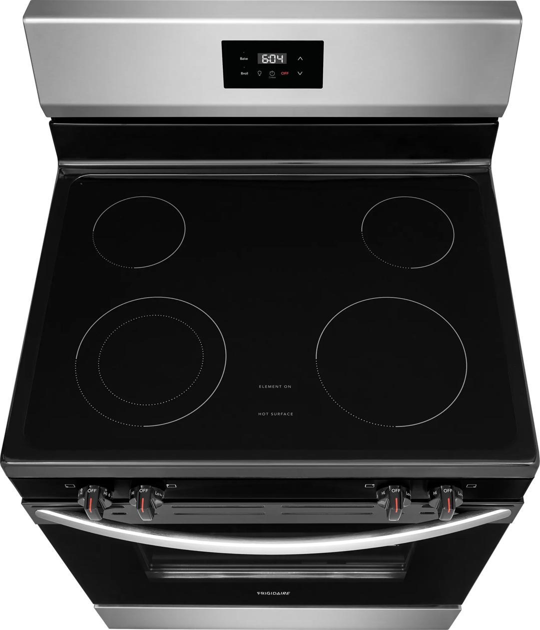 30" Rear Control Electric Range