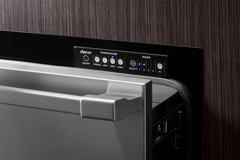 24" Pro Warming Drawer, Silver Stainless Steel