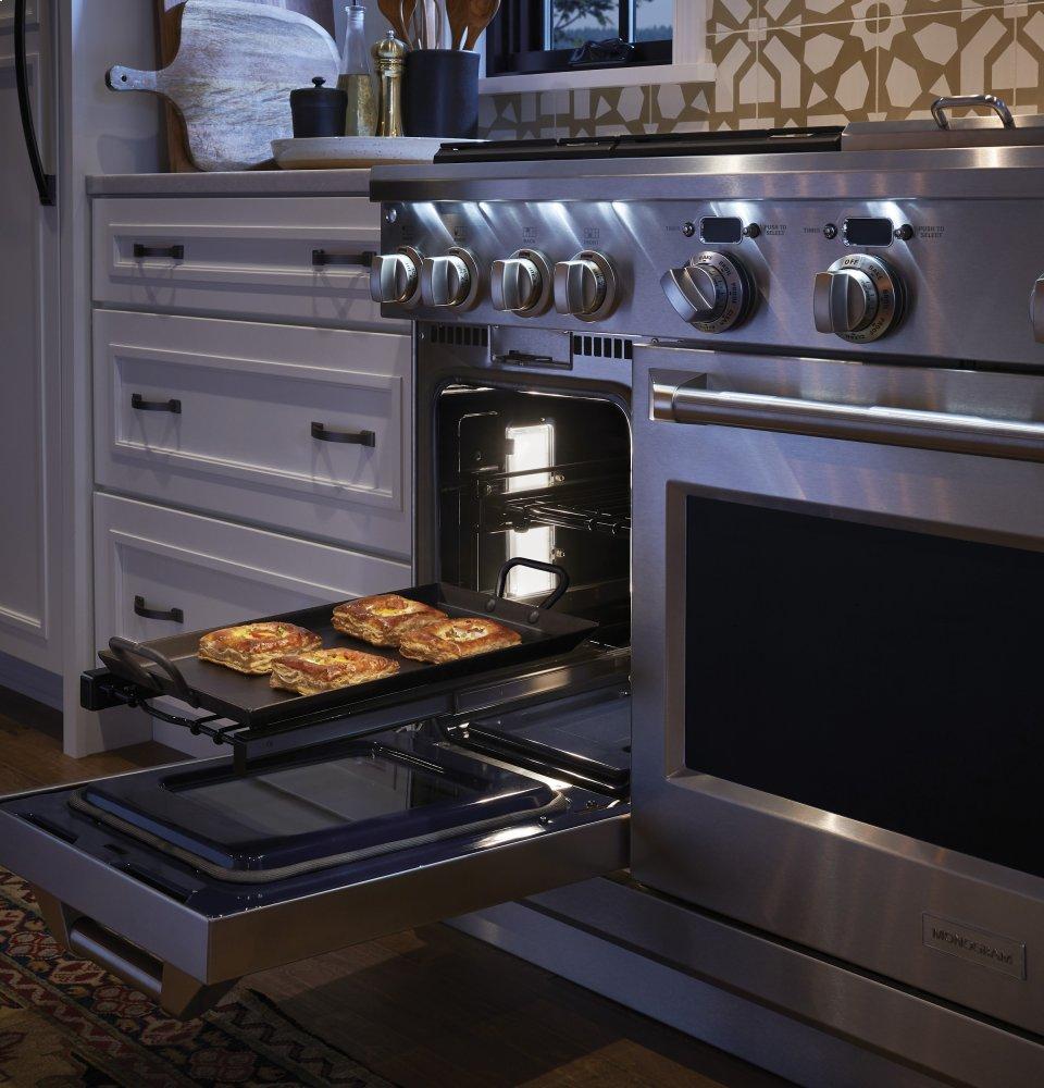 Monogram 48" All Gas Professional Range with 6 Burners and Griddle (Liquid Propane)
