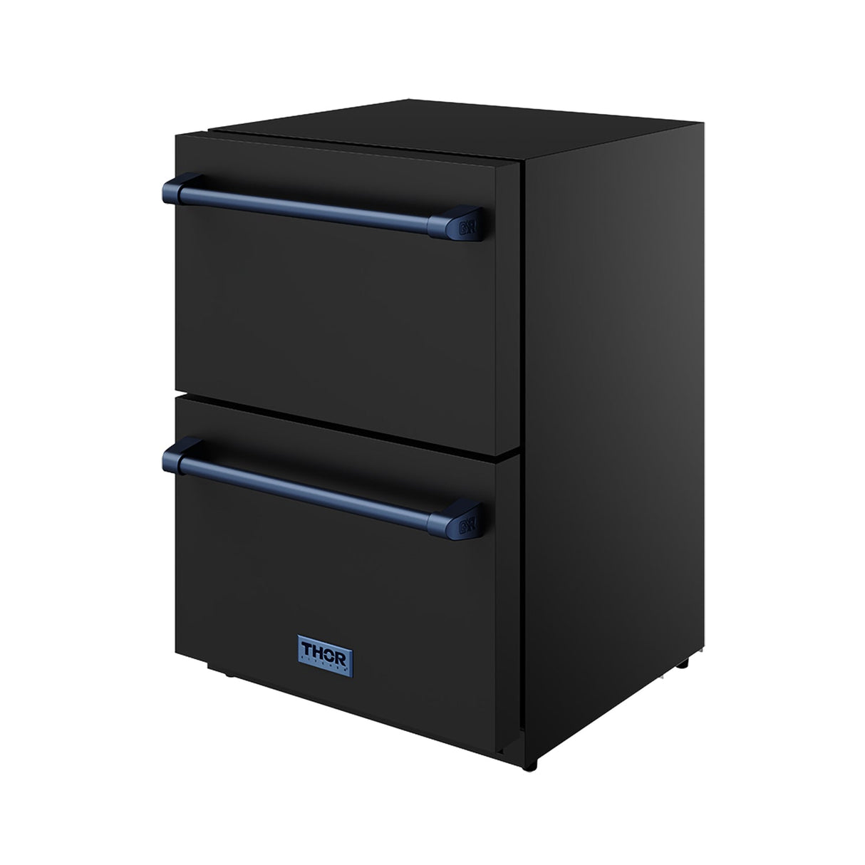 24 Inch Undercounter Built-in / Freestanding Drawer Freezer - Black/blue Gordon Ramsay Series