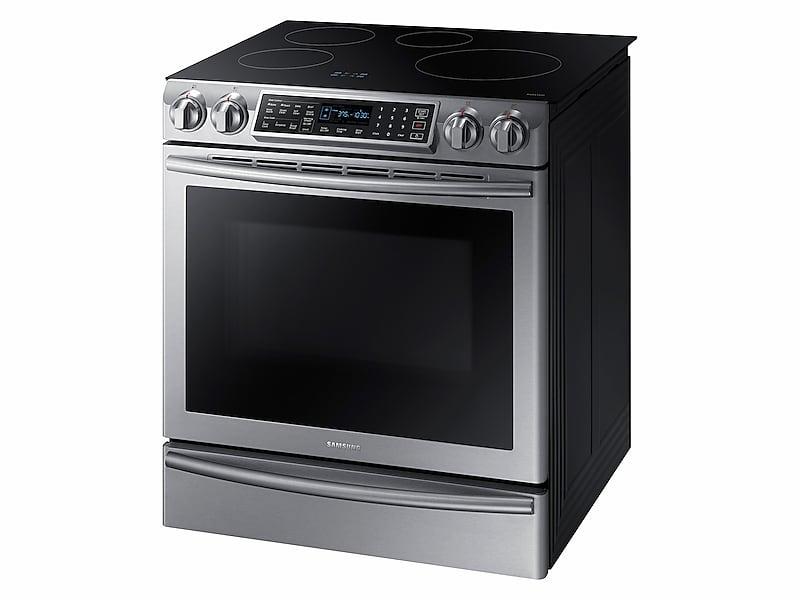 5.8 cu ft. Smart Slide-in Induction Range with Virtual Flame™ in Stainless Steel
