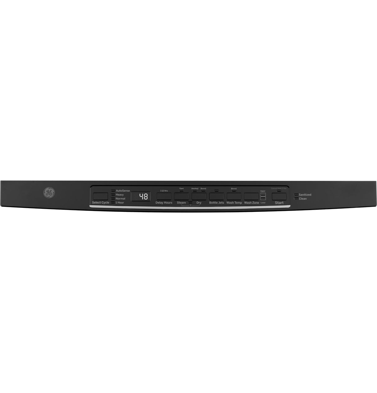 GE® Top Control with Plastic Interior Dishwasher with Sanitize Cycle & Dry Boost