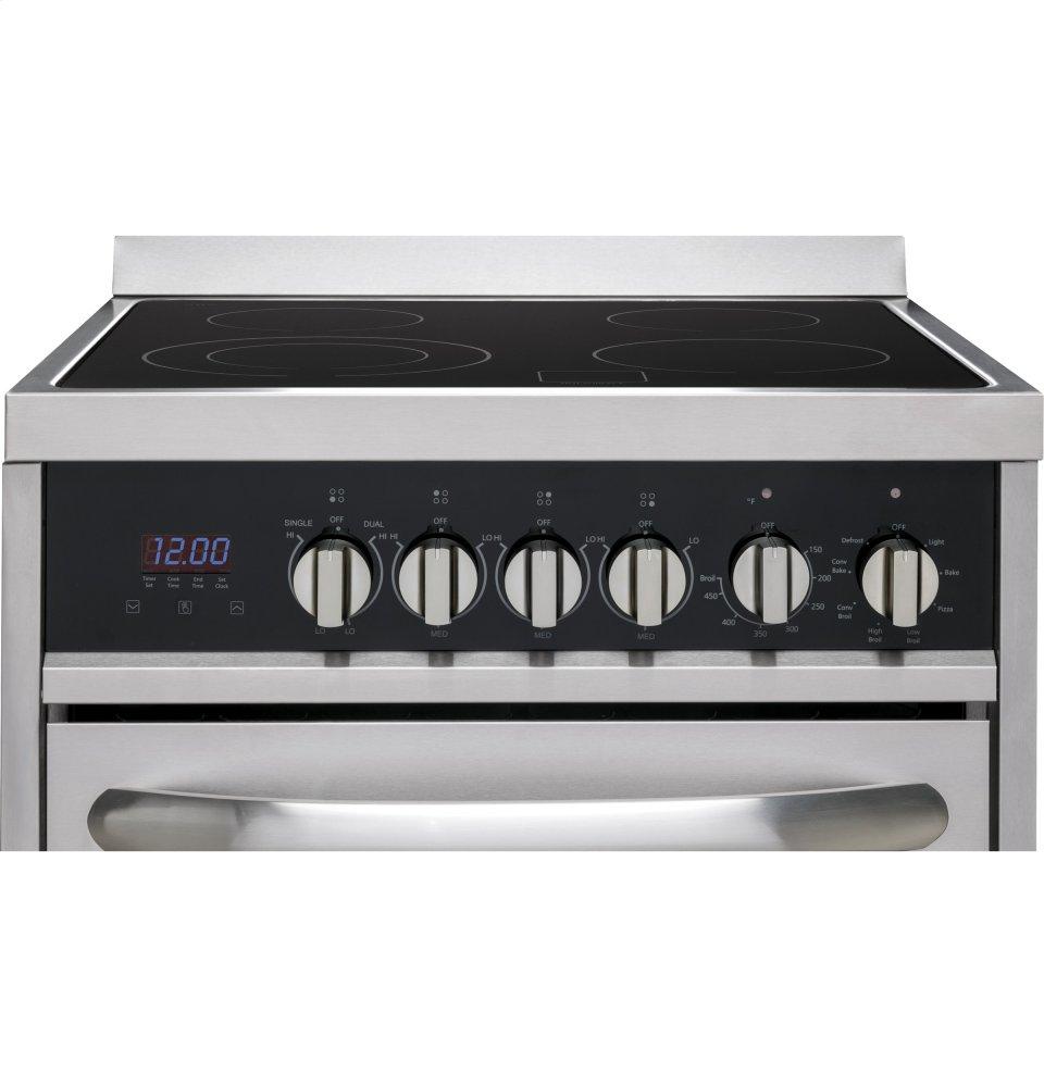 24" 2.0 Cu. Ft. Electric Free-Standing Range