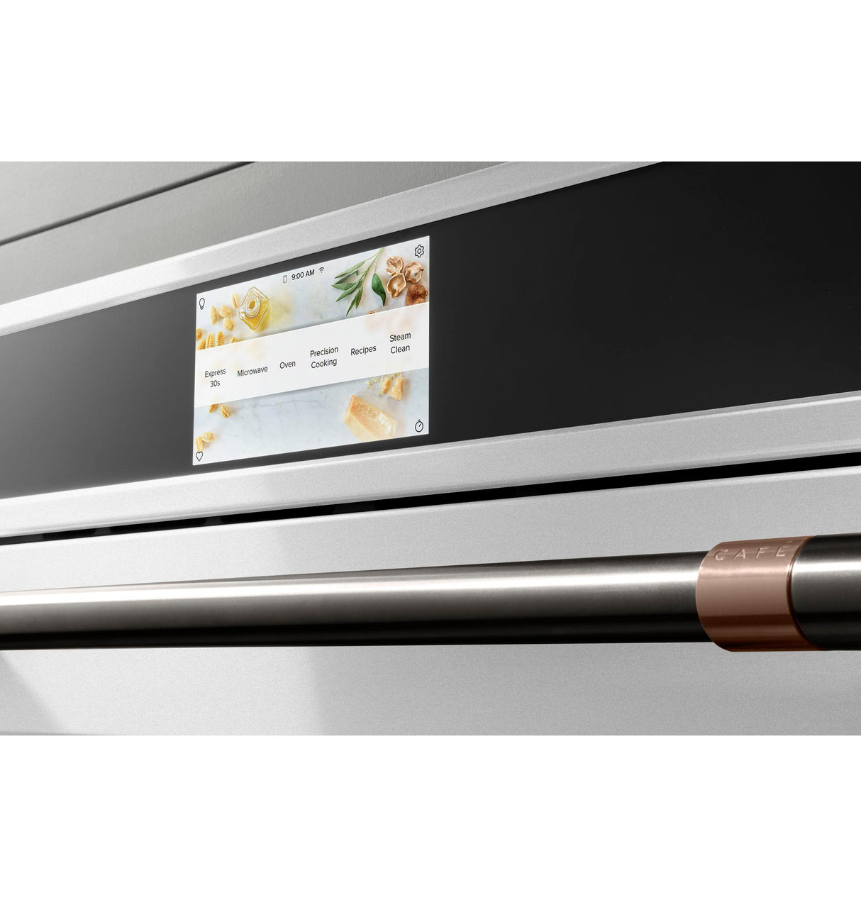 CAF(EBACK)™ 30" Smart Five in One Wall Oven with 240V Advantium® Technology