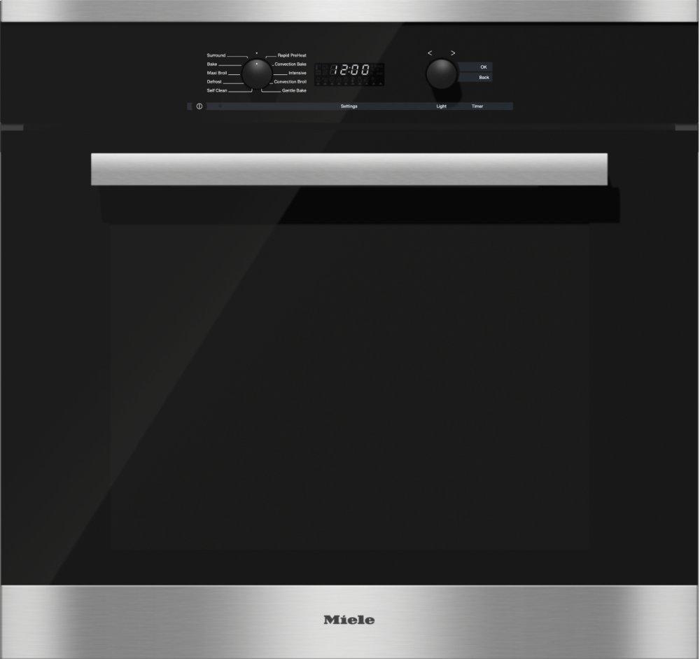 H 6280 BP - 30 Inch Convection Oven with Self Clean for easy cleaning.
