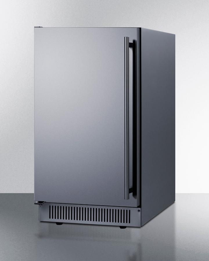 18" Wide Clear Icemaker, ADA Compliant