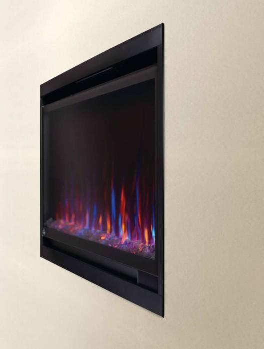 Alluravision 50 Slimline Wall Hanging Electric Fireplace