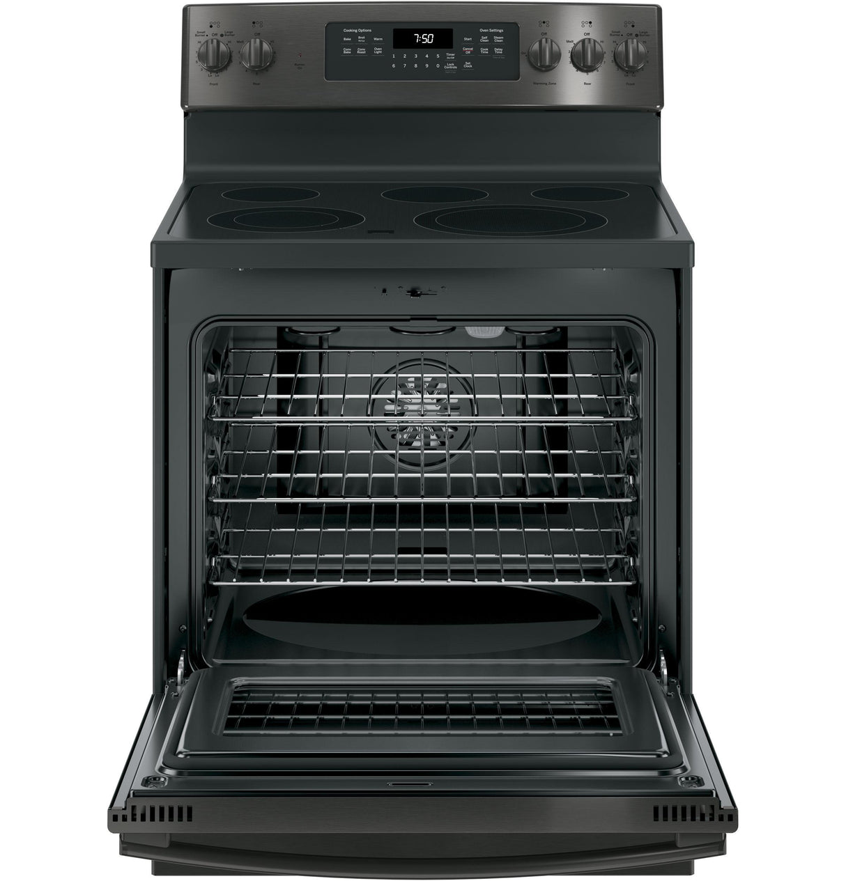 GE® 30" Free-Standing Electric Convection Range