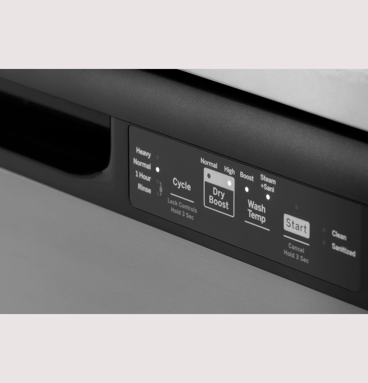 GE® ENERGY STAR® Dishwasher with Front Controls