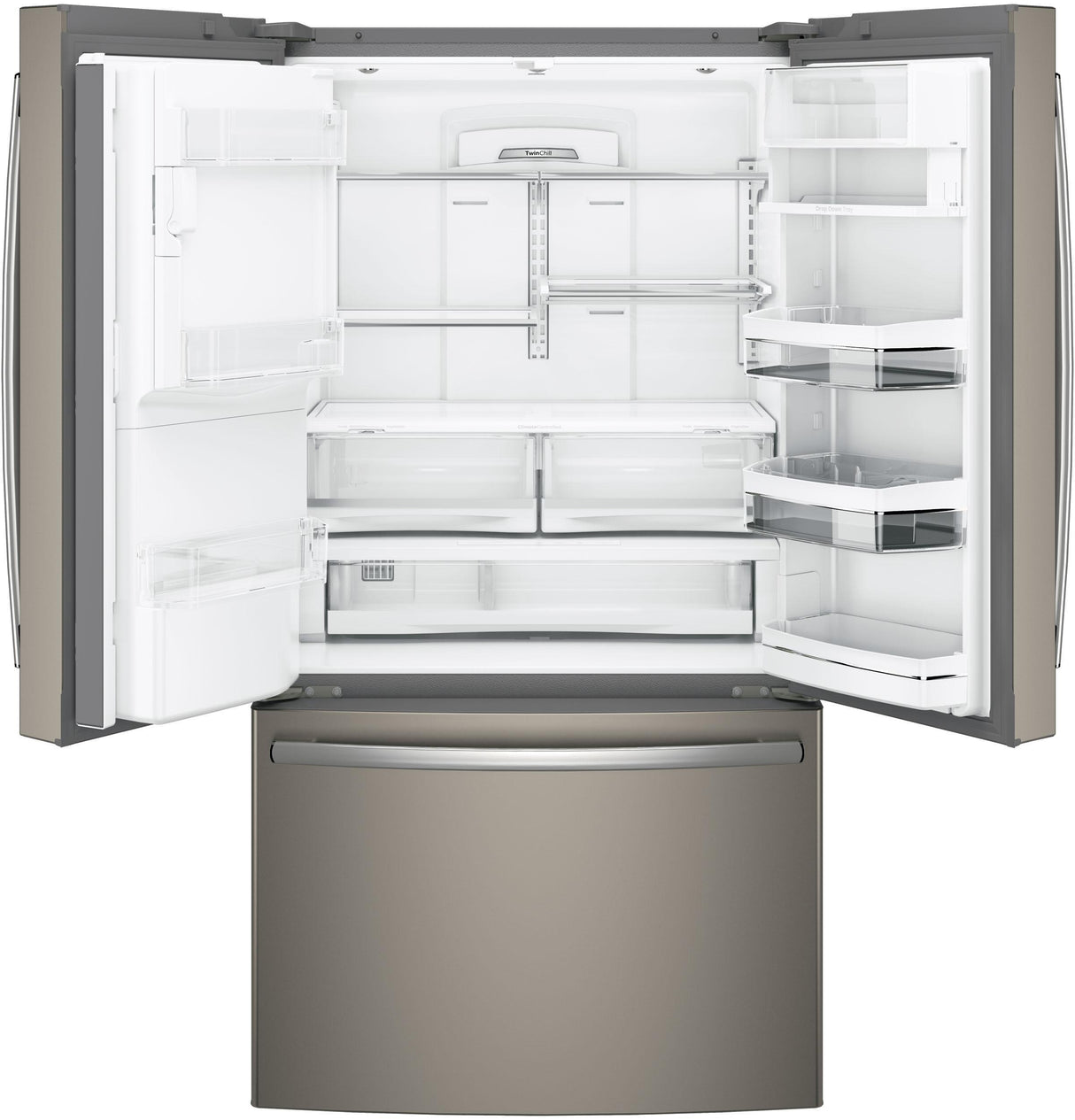 GE Profile™ Series ENERGY STAR® 22.2 Cu. Ft. Counter-Depth French-Door Refrigerator with Keurig® K-Cup® Brewing System