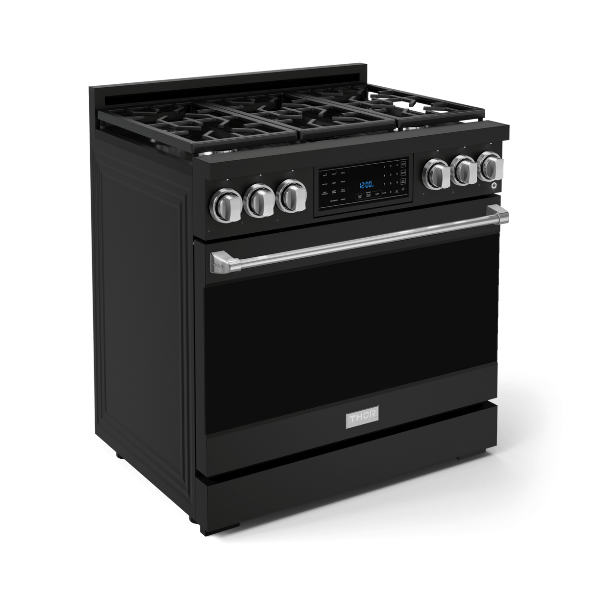 36 Inch Professional Lp Range With Tilt Panel Touch Control In Black/stainless Steel Gordon Ramsay Series