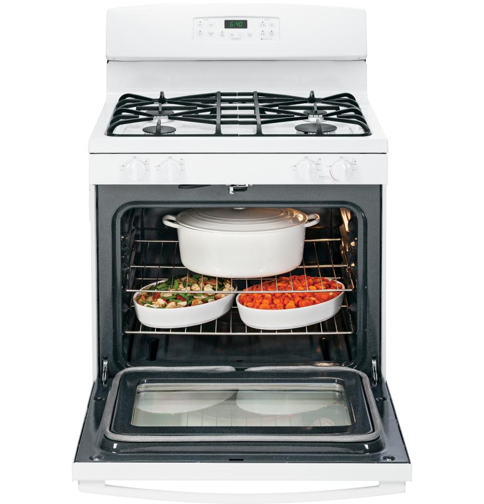 GE® 30" Free-Standing Gas Range