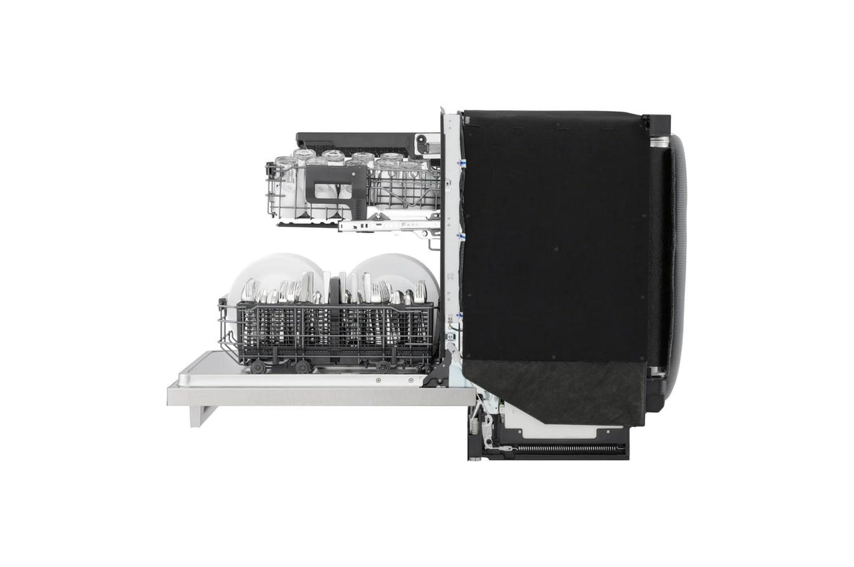 Smart FlushFit™ Top Control Dishwasher with 1-Hour Wash & Dry, QuadWash® Pro, TrueSteam® and Dynamic Heat Dry™ w/AutoVent Dry™