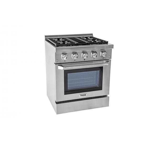 30 Inch Professional Gas Range In Stainless Steel