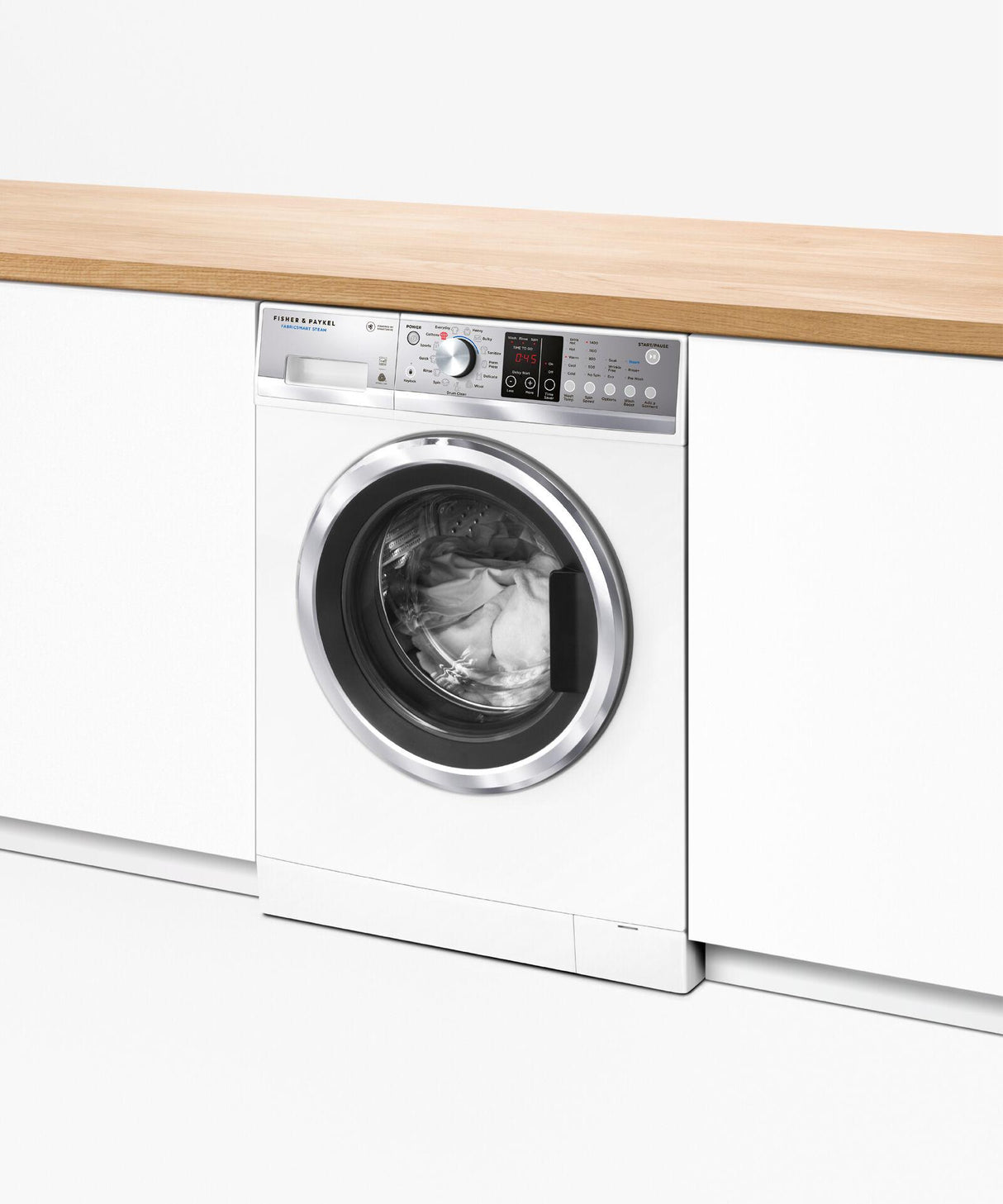Front Load Washer, 2.4 cu ft, Time Saver