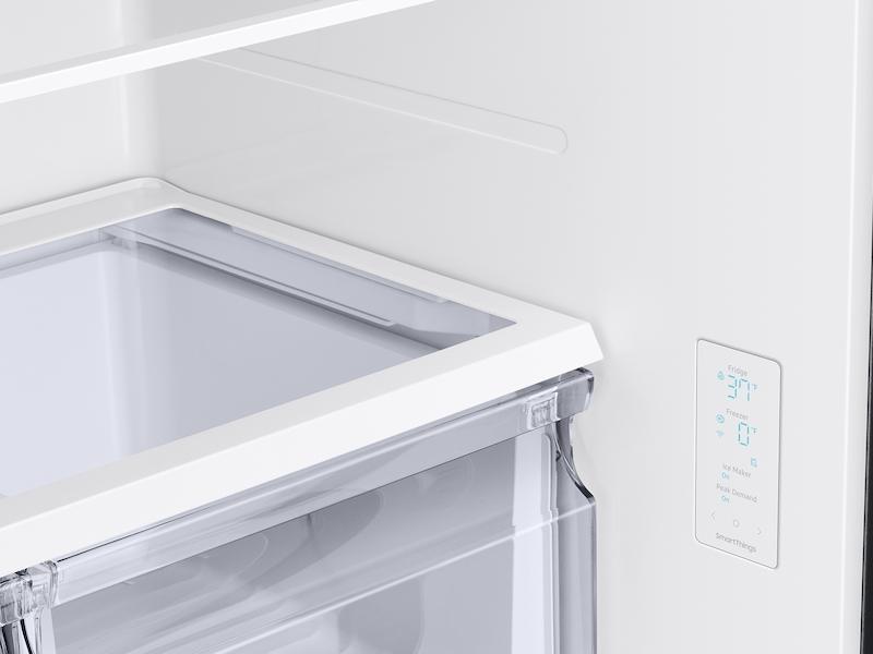 19.5 cu. ft. Smart 3-Door French Door Refrigerator in Black Stainless Steel