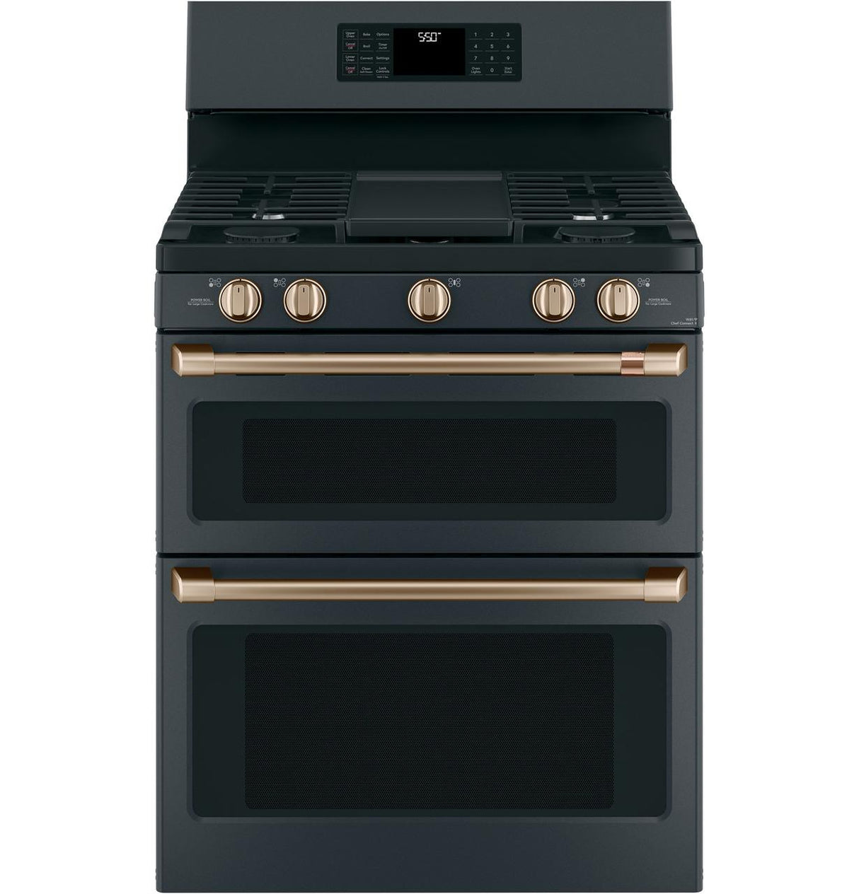 Café™ 30" Smart Free-Standing Gas Double-Oven Range with Convection