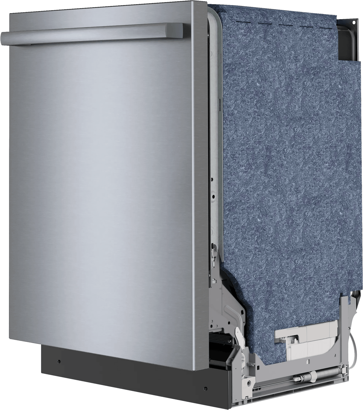 500 Series, built-under dishwasher, 24'', Brushed steel anti-fingerprint