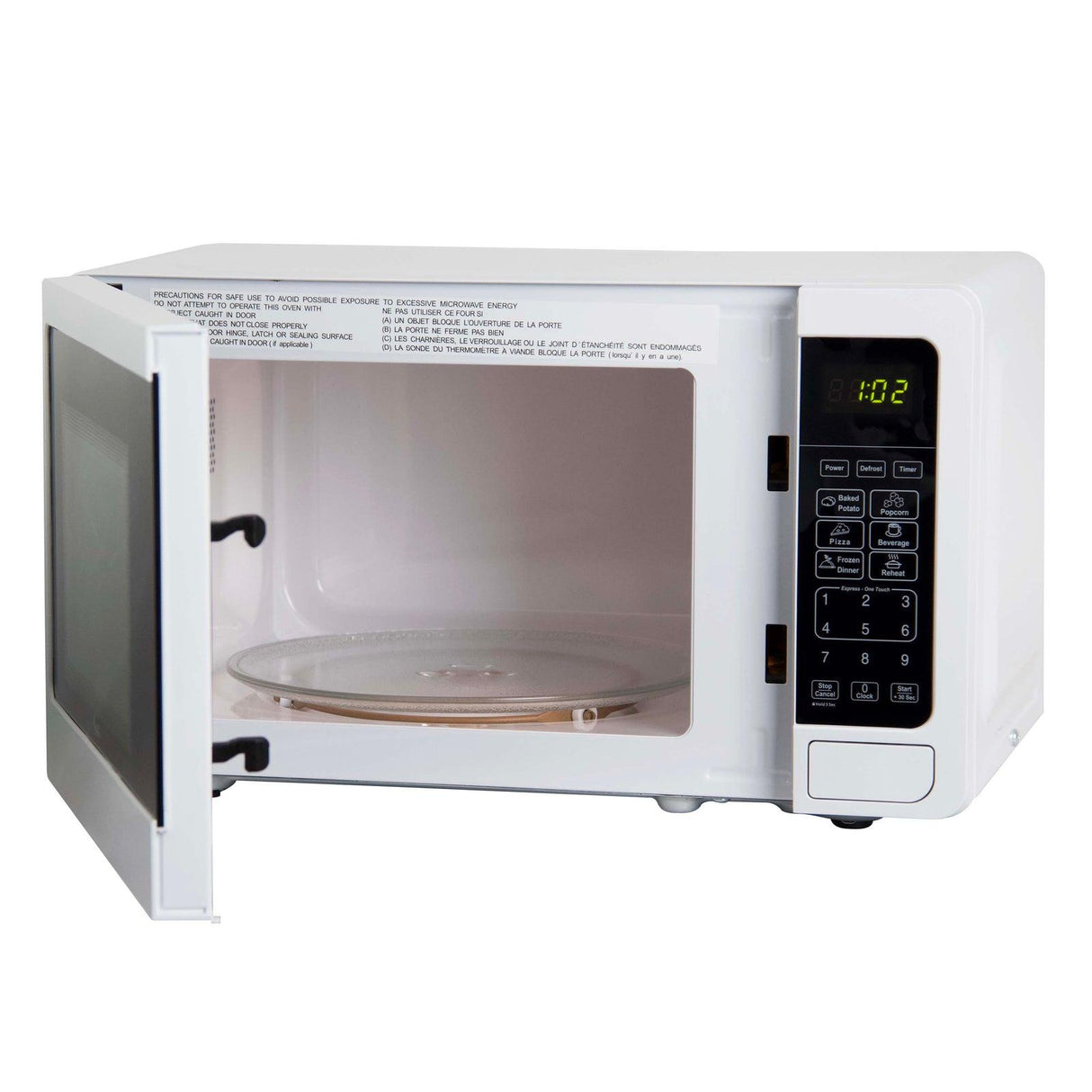 Avanti Countertop Microwave Oven, 0.7 cu. ft. - White