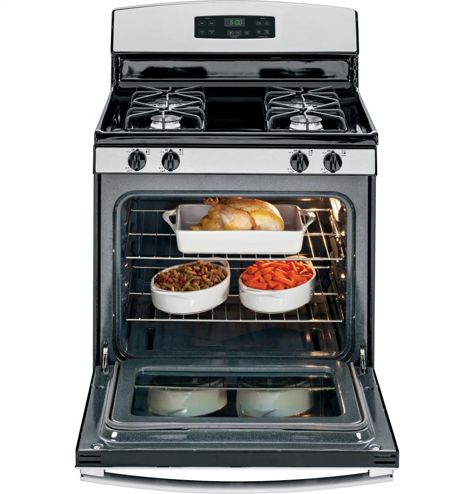 GE® 30" Free-Standing Gas Range