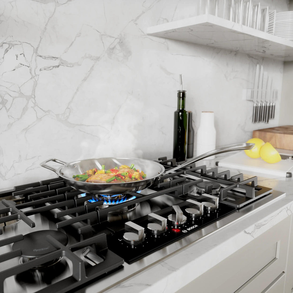 Benchmark™ Gas Cooktop 30'' Stainless steel