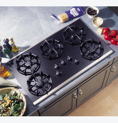 GE® 36" Built-In Gas Cooktop