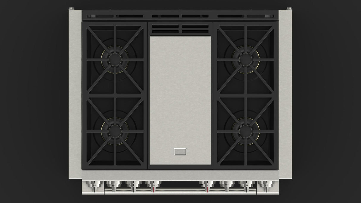 36" DUAL FUEL PRO RANGE WITH GRIDDLE