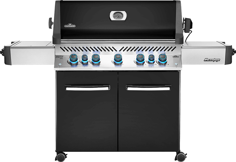 Prestige 665 RSIB Infrared Side & Rear Burners , Black , Propane