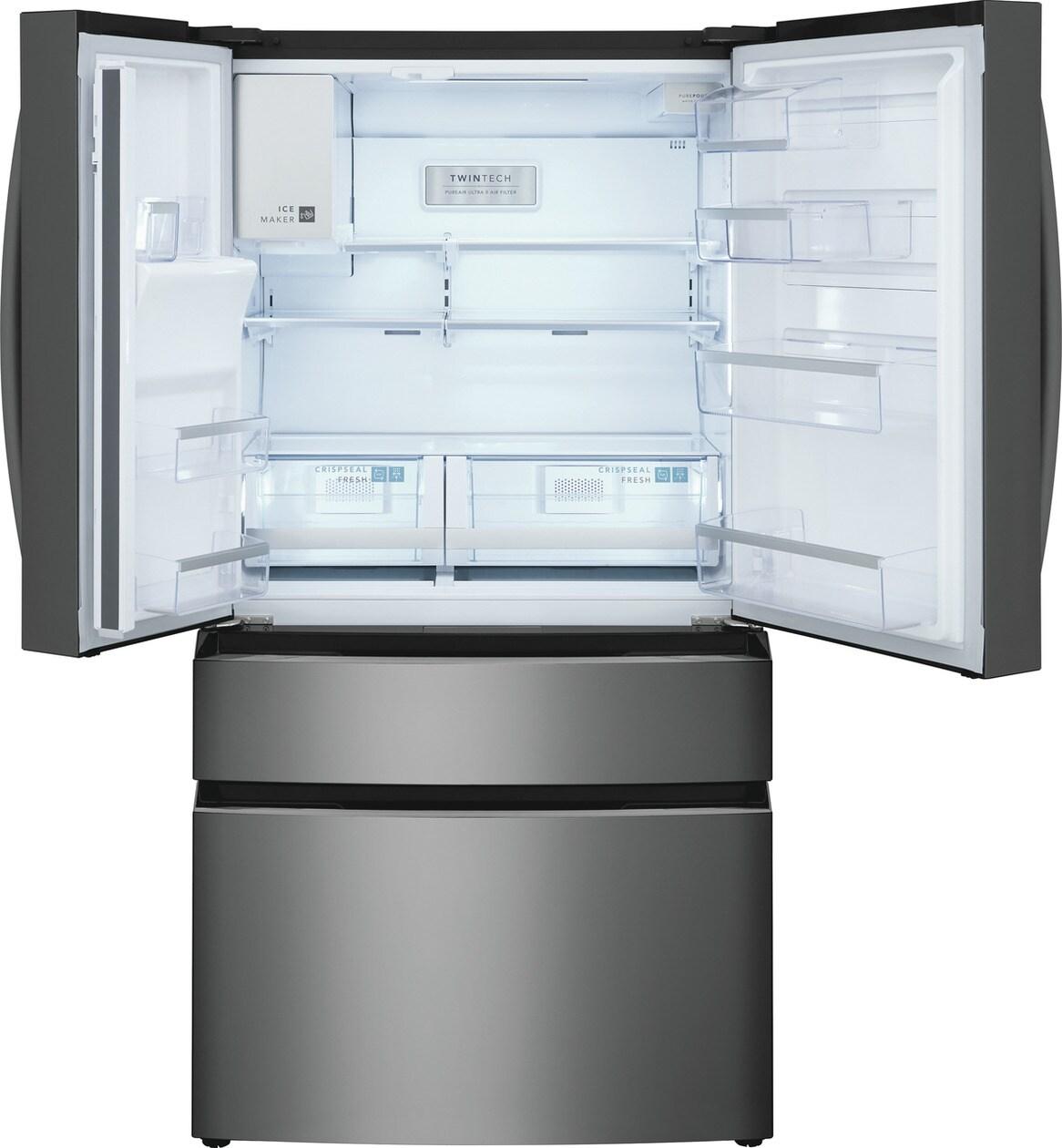 22 Cu. Ft. Counter-Depth 4-Door French Door Refrigerator