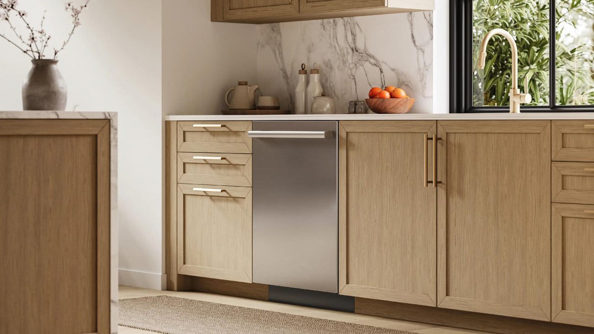 300 Series, built-under dishwasher, 24'', Brushed steel anti-fingerprint