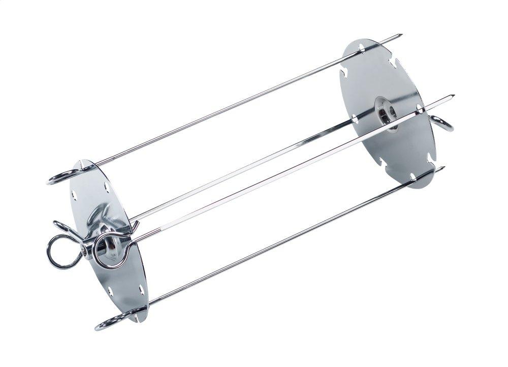 Kebab grilling device - for grilling up to four skewers at the same time.