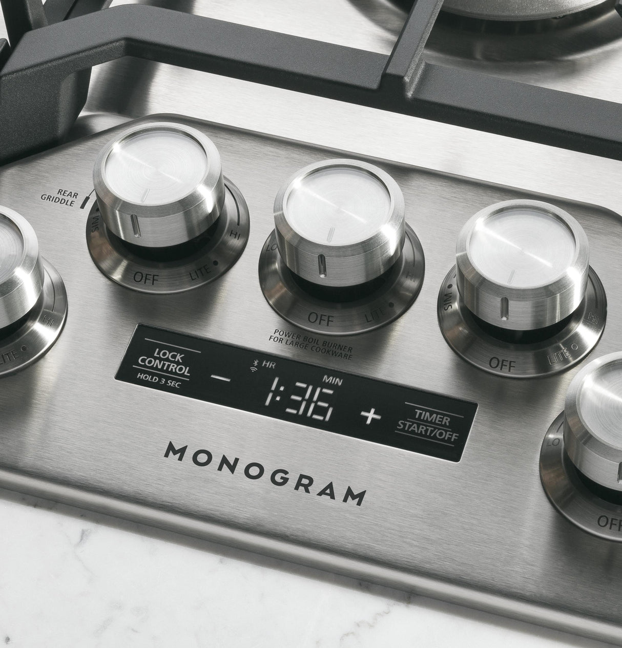 Monogram 36" Deep-Recessed Gas Cooktop