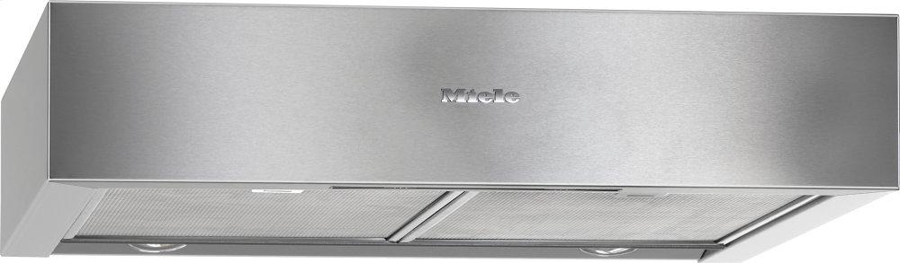 DA 1260 Stainless steel - Built-under hood with energy-efficient LED lighting and sliding switch for simple operation.