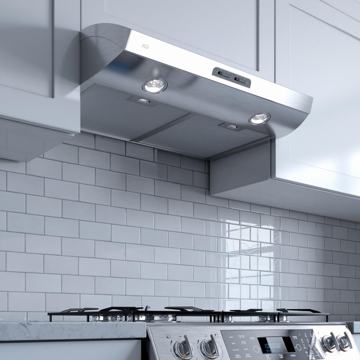 30" 350 CFM Under Cabinet Range Hood Black
