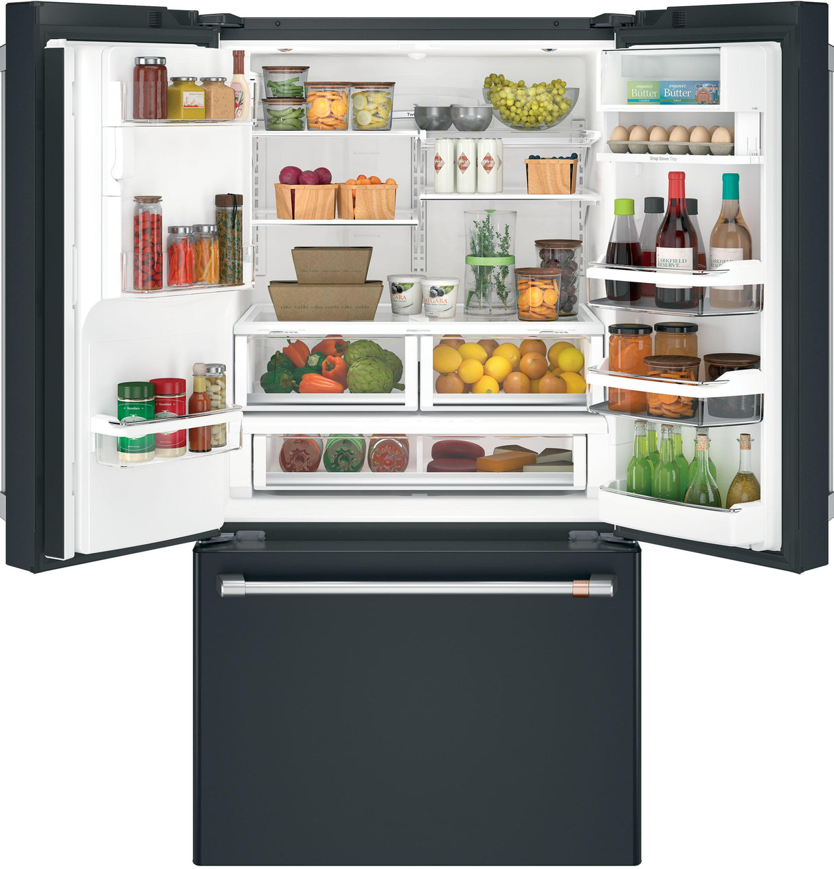 Café™ ENERGY STAR® 27.7 Cu. Ft. Smart French-Door Refrigerator with Hot Water Dispenser