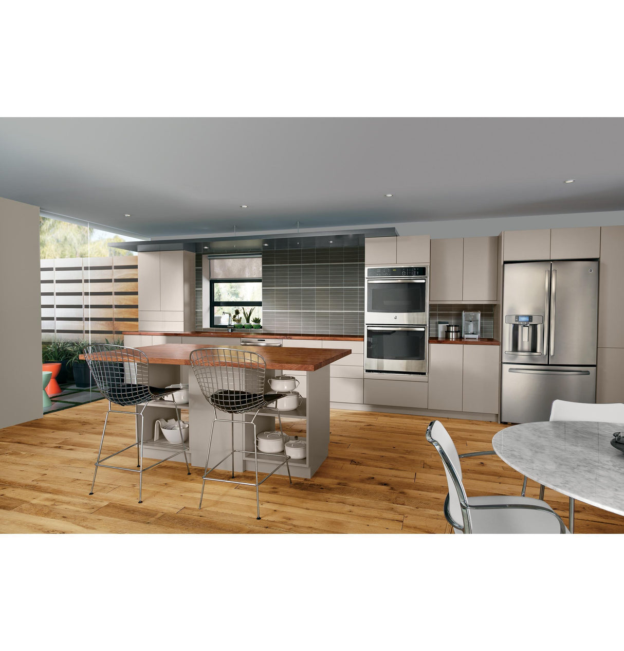 GE Profile™ Series 30" Built-In Double Convection Wall Oven