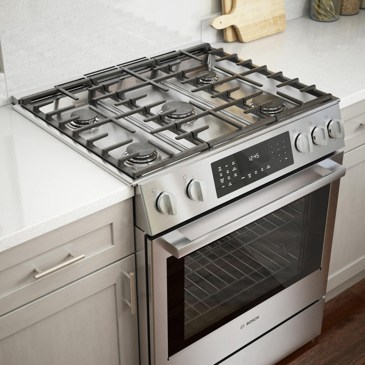 800 Series Dual Fuel Slide-in Range 30" Stainless Steel