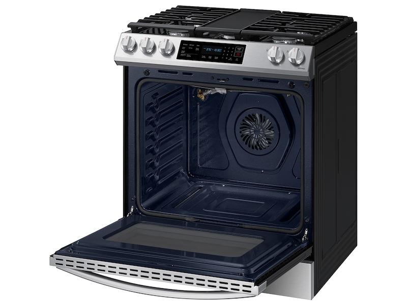 6.0 cu. ft. Smart Slide-in Gas Range with Air Fry & Convection in Fingerprint Resistant Stainless Steel