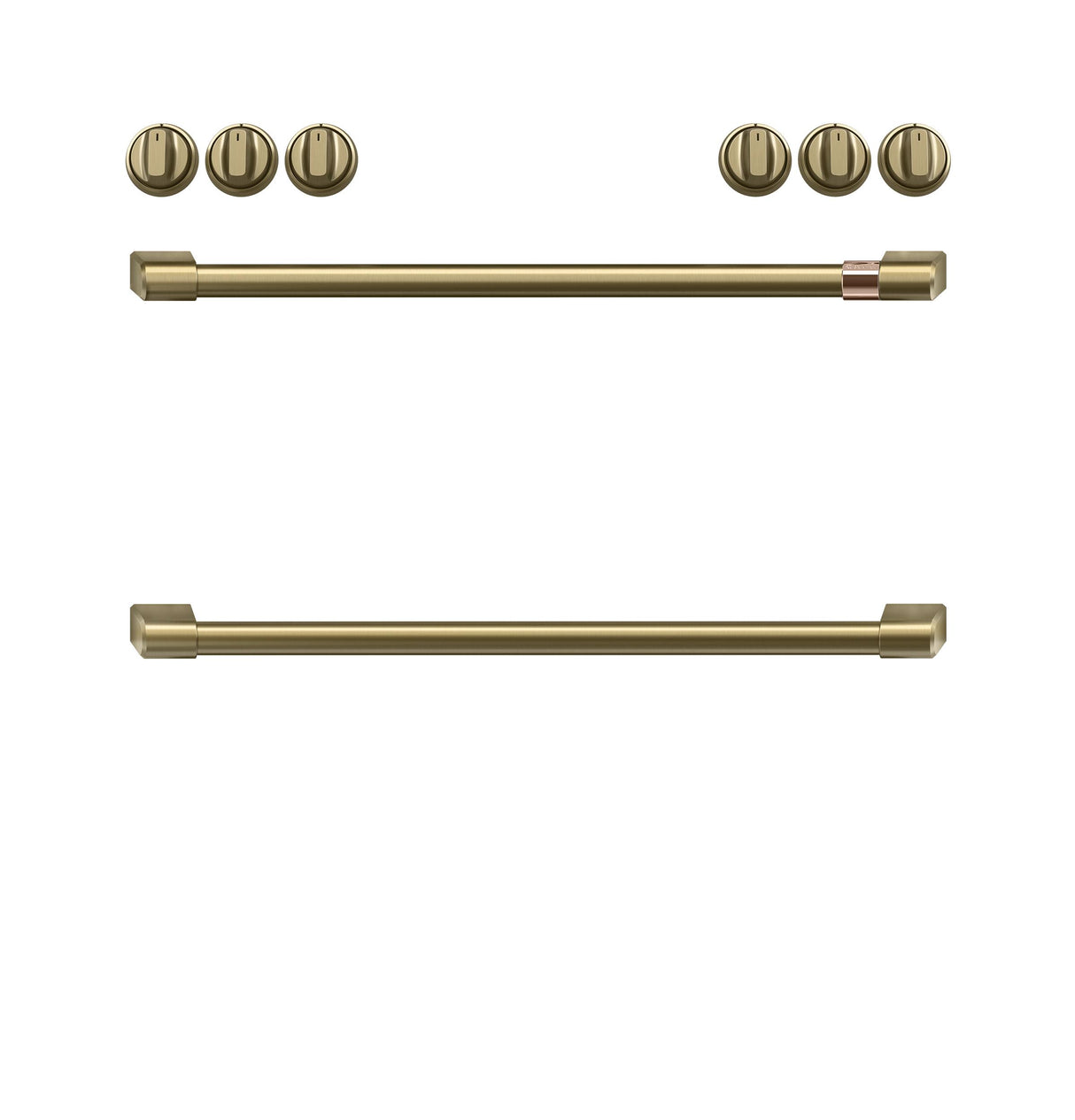 Café™ Handle Kit - Range Brushed Brass