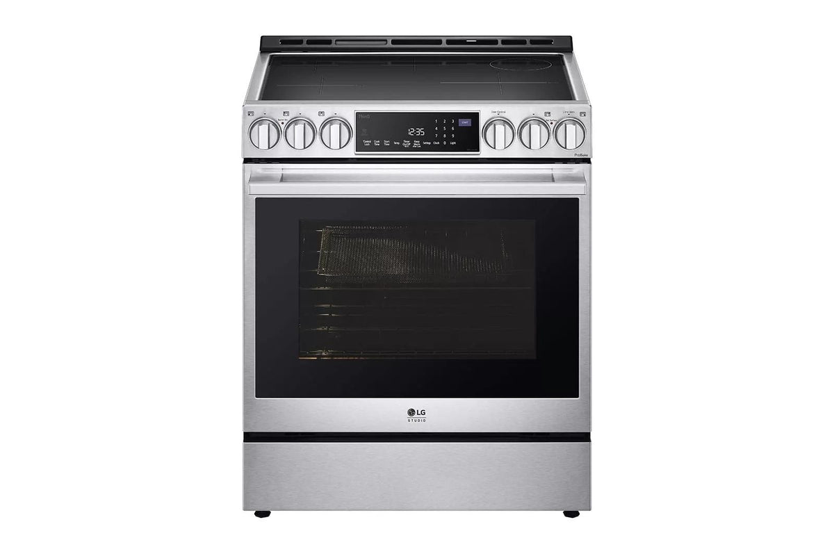 LG STUDIO 6.3 cu. ft. InstaView® Induction Slide-in Range with Air Fry and Air Sous Vide