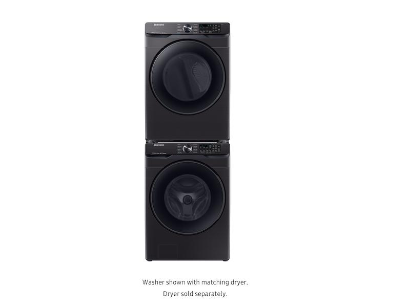 5.0 cu. ft. Smart Front Load Washer with Super Speed in Black Stainless Steel