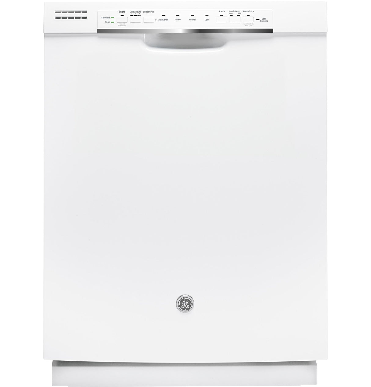 GE® Stainless Steel Interior Dishwasher with Front Controls