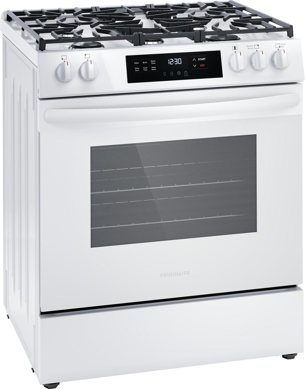 30" Front Control Gas Range with Quick Boil