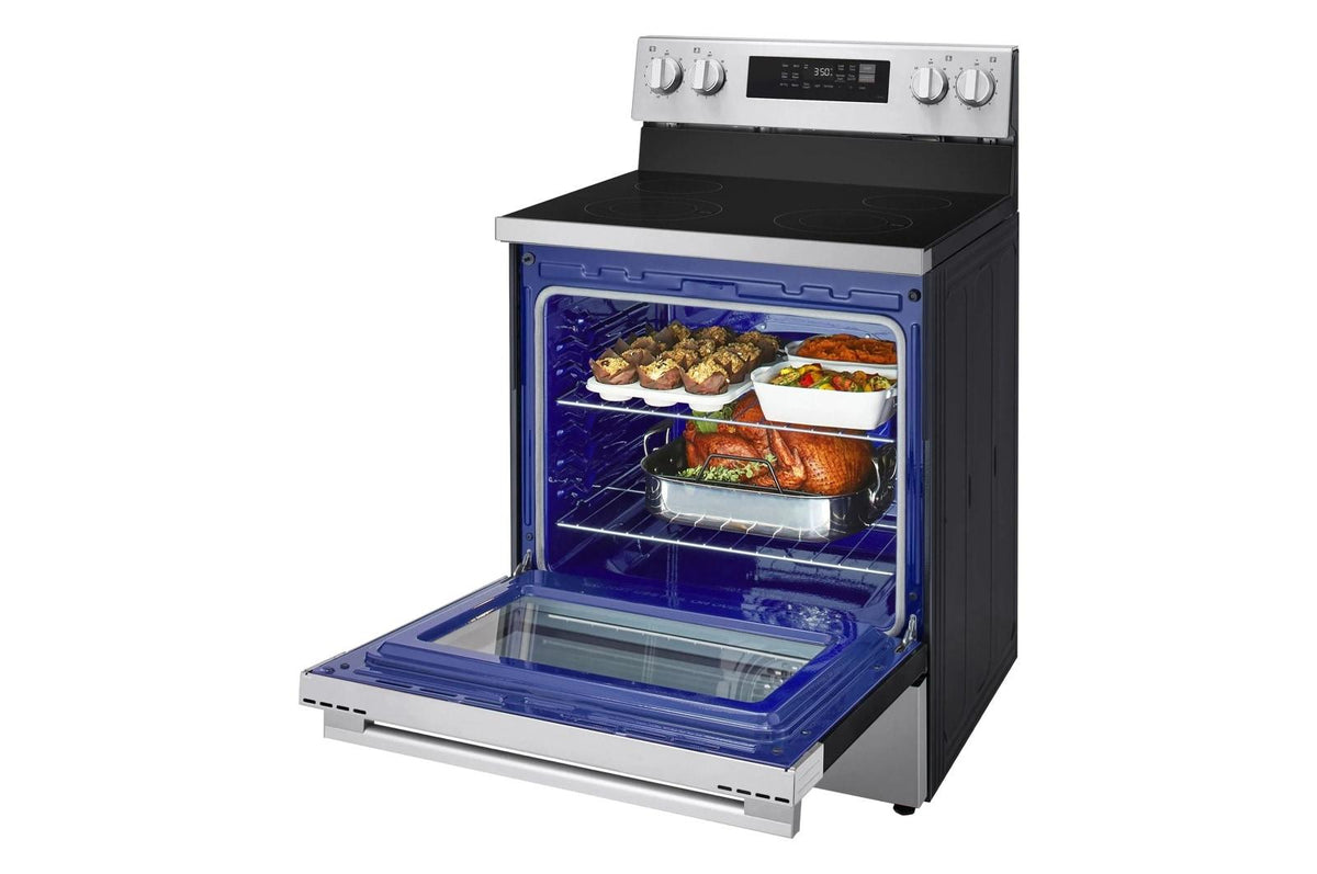 6.3 cu. ft. Smart Wi-Fi Enabled Electric Range with Air Fry & EasyClean®
